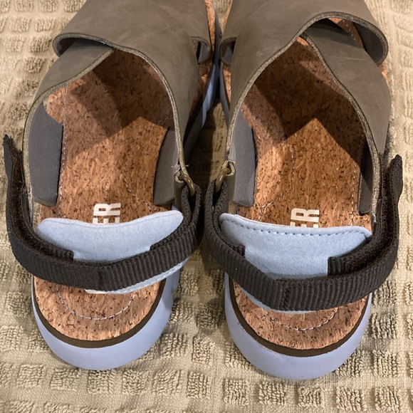 NWOT Camper green suede sandals, size 38 - Picture 4 of 6